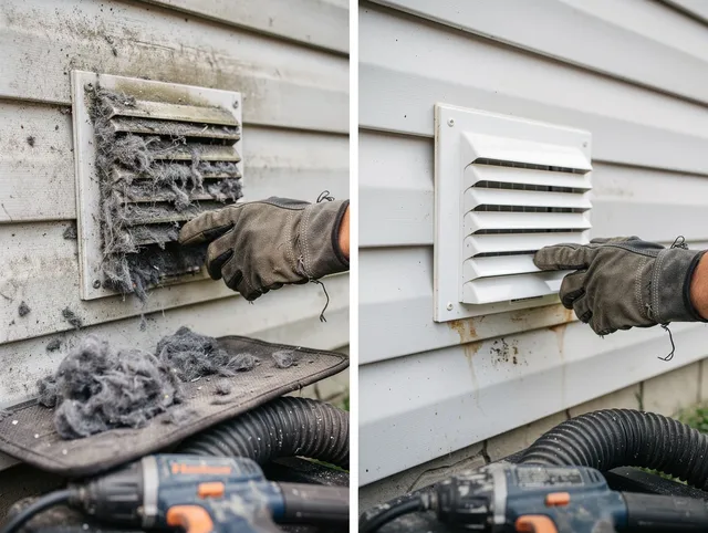 Residential dryer vent cleaning by Sagamore Hills Dryer Vent Cleaning in Sagamore Hills